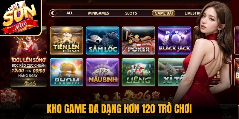 Sunwin Tips - Cổng game Sun Win | Link tải game Sunwin tài xỉu chuẩn 38 Kho game đa dạng hơn 120 trò chơi