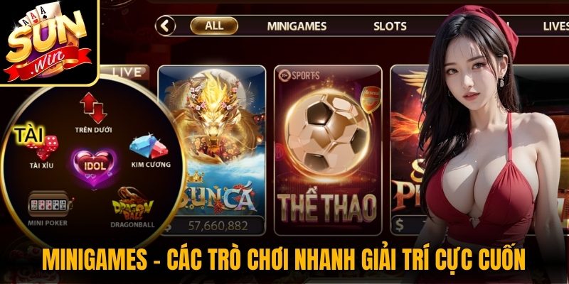 Sunwin Tips - Cổng game Sun Win | Link tải game Sunwin tài xỉu chuẩn 40 Minigames – Các trò chơi nhanh giải trí cực cuốn trên Sunwin